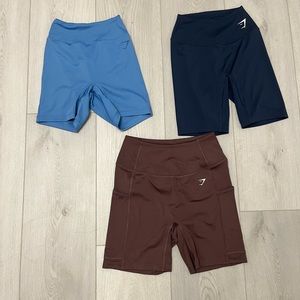 gymshark shorts bundle